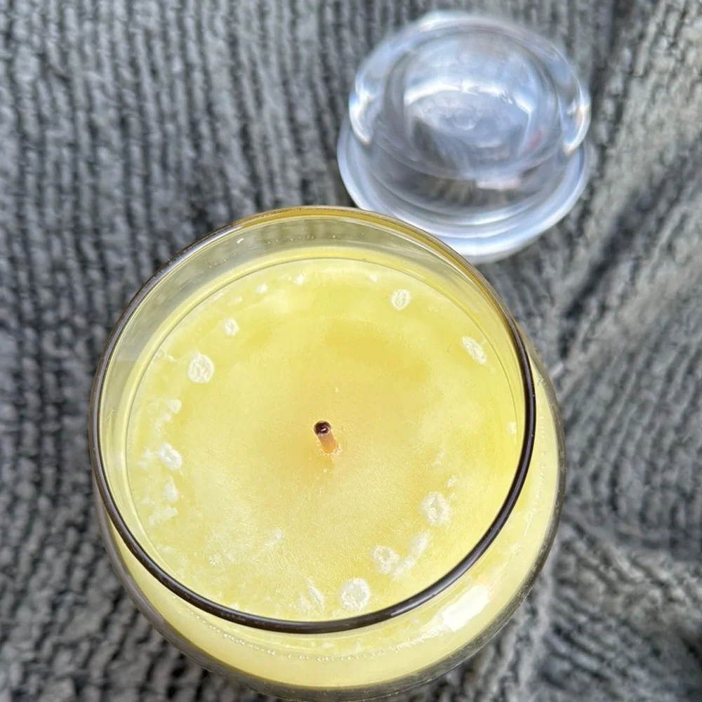 Yankee Candle Celebrate! Yellow Candle